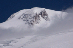 Blick auf den Elbrus, 5642m