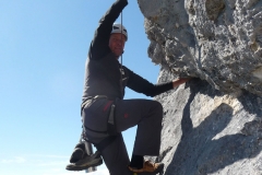 Andy beim Aufstieg zum Gamsleitenkopf Foto: Sigi Brachmayer