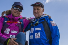 Andy mit Sepp Hinding am Gipfel des Alam-Kuh 4850m (Andreas Scharnagl)