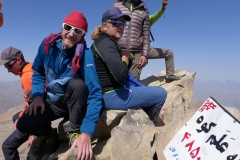 Andy und Andi am Gipfel des Alam-Kuh (Andreas Unterkreuter)