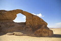 Sandsteinerosion im Wadi Rum (Foto: Daniel Kopp)