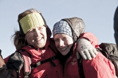 Andy und Juliane am Gipfel (Foto: Andreas Scharnagl)