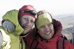 Gerhard und Andy am Gipfel (Foto: Andreas Scharnagl)